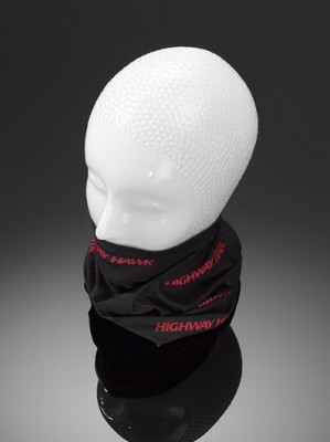 Šátek, černý s červeným potiskem Highway Hawk